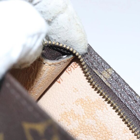 LOUIS VUITTON Monogram Bucket PM Accessory Pouch LV Auth th5343 - Picture 4 of 16